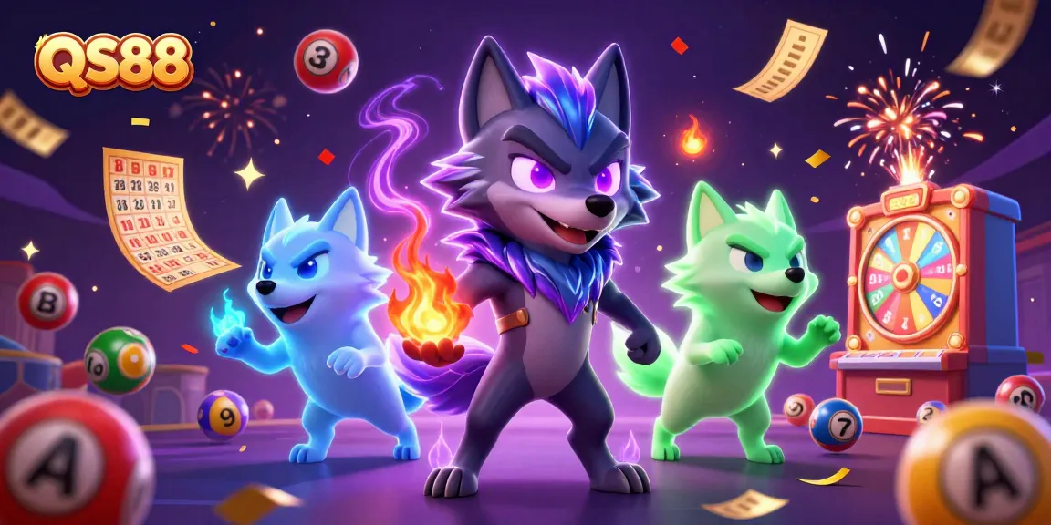 Engage with QS88’s thrilling casino experience featuring mystical wolves and vibrant prizes.