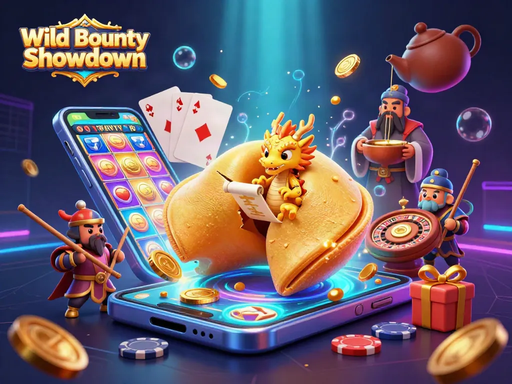 Spin the Wild Bounty Showdown slot with shimmering gold elements and dynamic gameplay features.