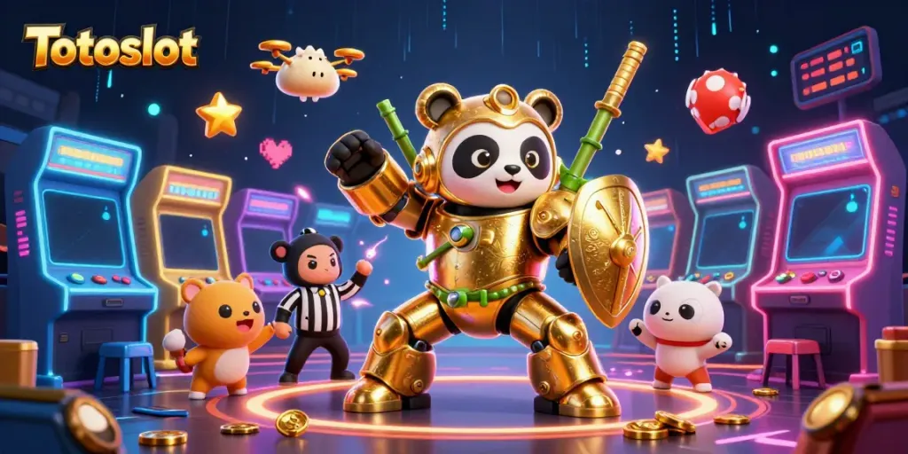 Totoslot menawarkan pengalaman bermain kasino yang mengasyikkan dengan suasana arcade yang ceria.