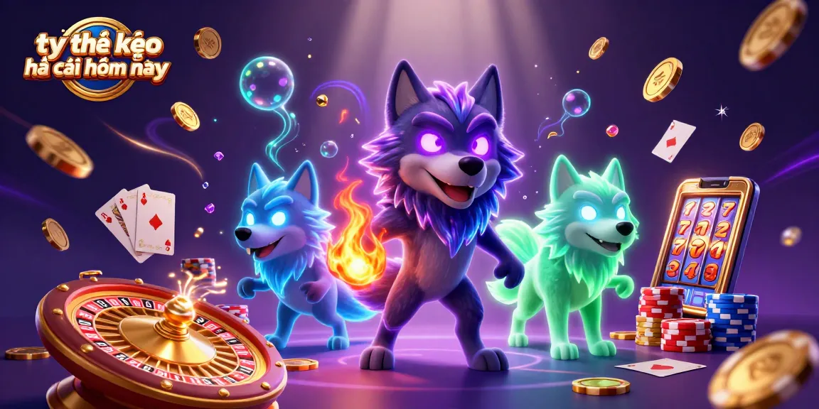 Experience the thrill of tỷ lệ kèo nhà cái hôm nay with dynamic gaming elements and enchanting wolf characters.