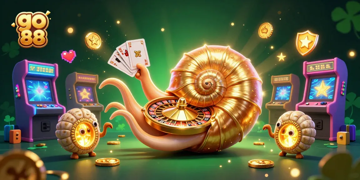 Experience the thrill of go 88 with vibrant 3D casino elements spinning in action.