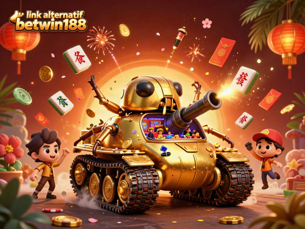Bet on fun with the link alternatif betwin188 featuring a colorful 3D casino explosion.