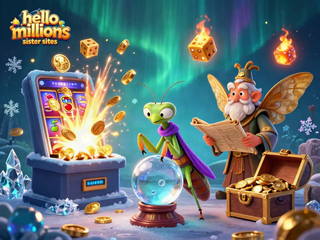 Engage with hello millions sister sites for exciting gameplay, featuring vibrant casino elements and lively scenes.