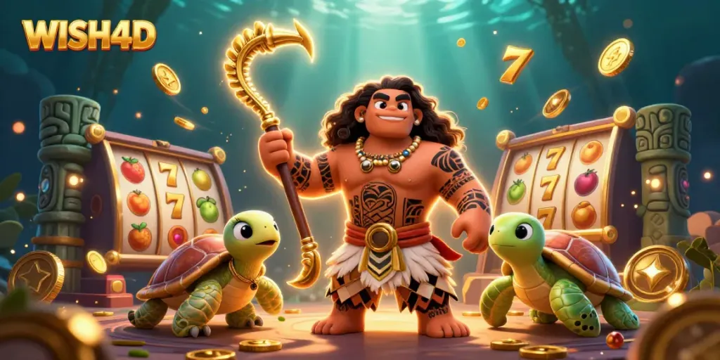 Spin and win with WISH4D's vibrant casino games featuring thrilling slot reels and jackpots.