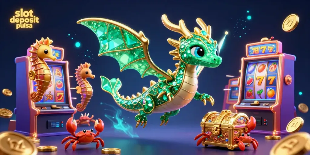 Engage with slot deposit pulsa by spinning vibrant slot machines and winning big!