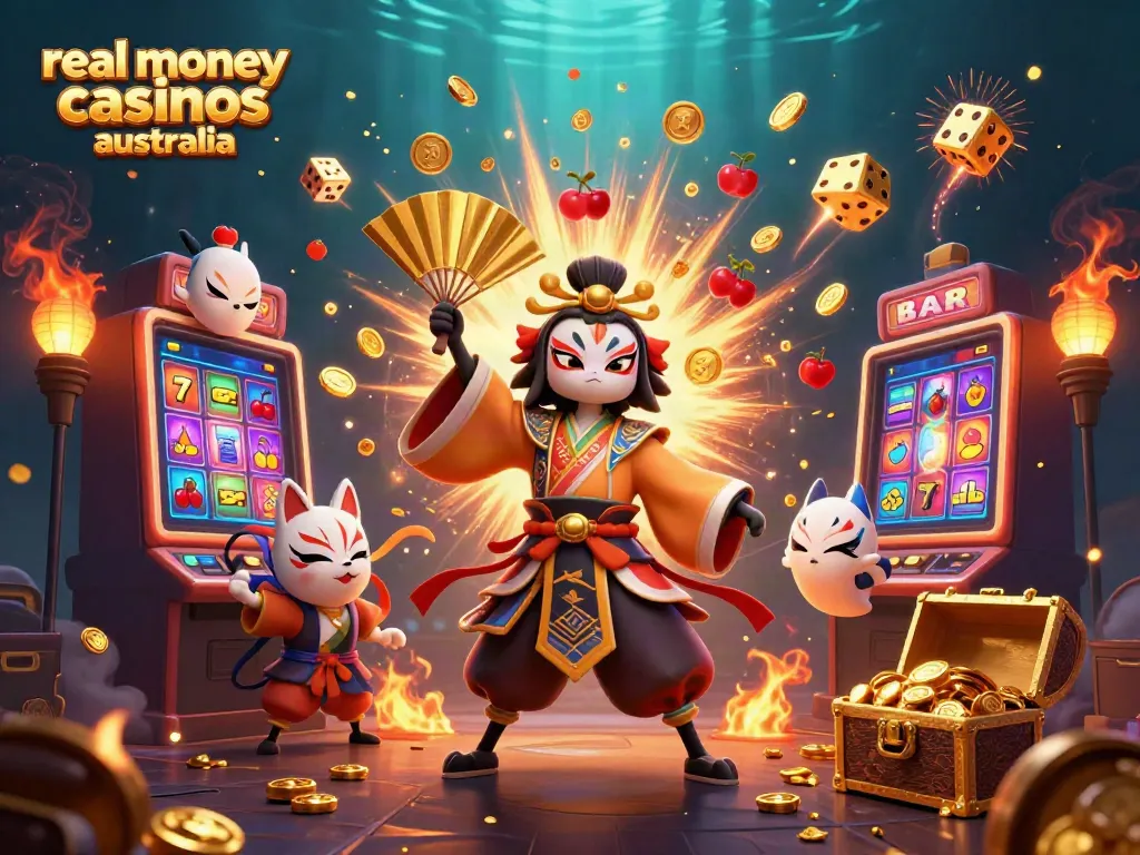 Experience real money casinos Australia with vibrant character action and jackpot excitement.