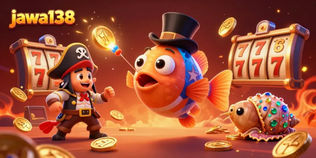 Engage with jawa138's vibrant slot game experience featuring 3D characters and dynamic gameplay.
