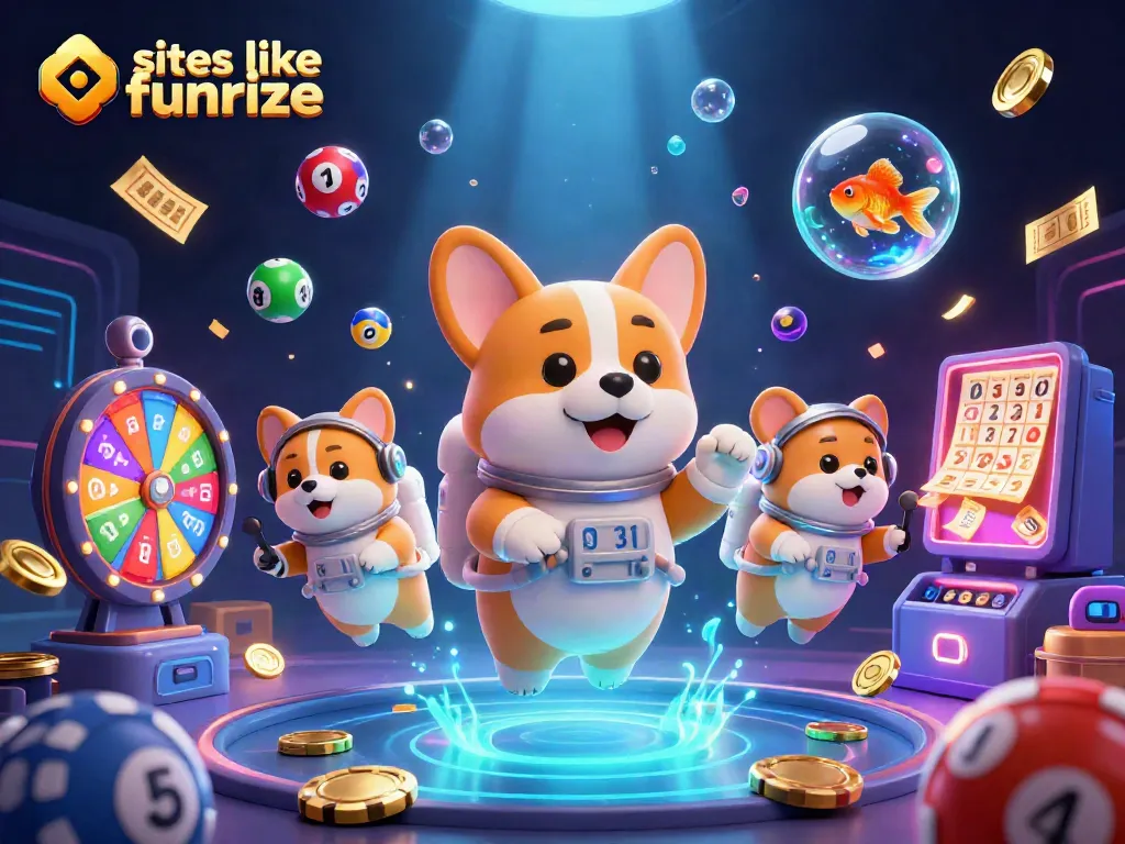 Play exciting games like those at sites like funrize, featuring colorful casino elements and characters.