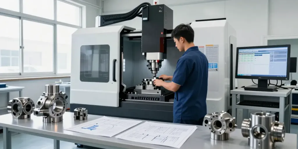 Leading aerospace CNC parts manufacturers utilize advanced machinery in precision workshops.