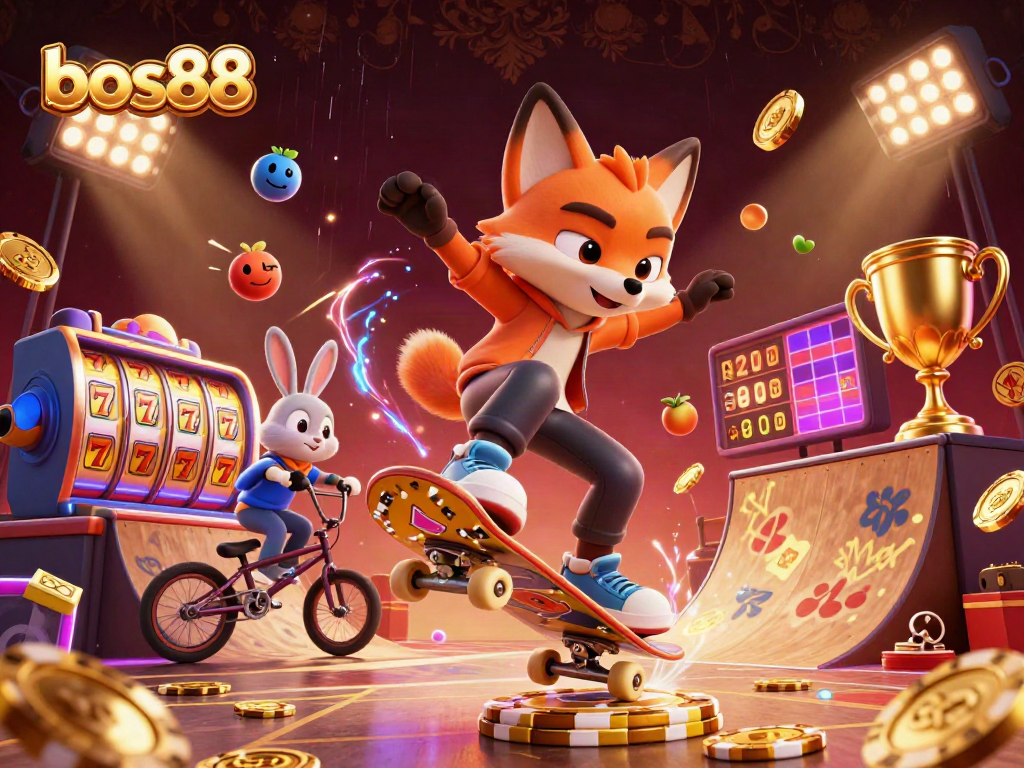 Pompa variasi slot dengan bos88, simbol keberuntungan berputar di lengan kartu.