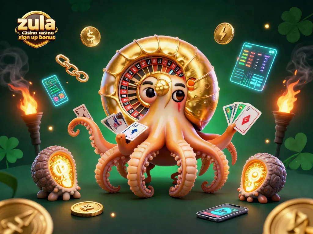 Engage with the exciting Zula Casino sign up bonus for free coins and rewards in this vibrant casino scene.