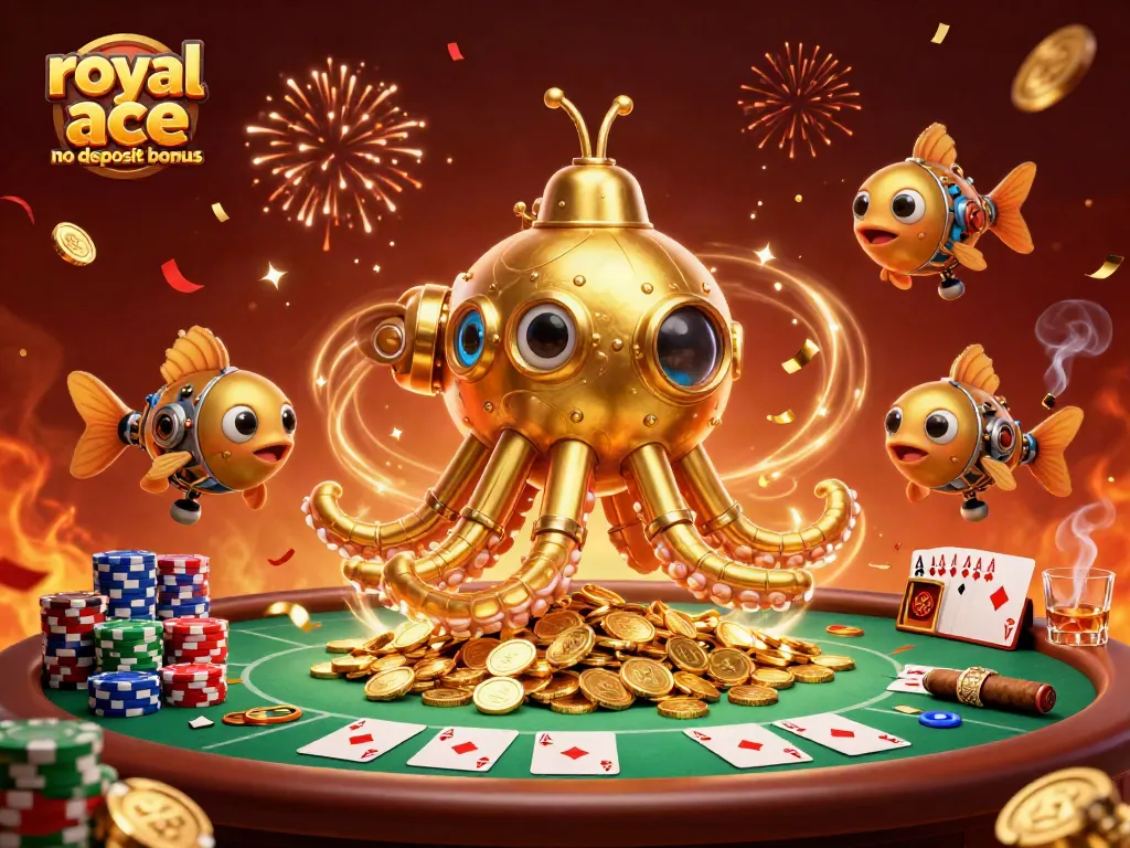 Play and win big with royal ace no deposit bonus in vibrant casino atmosphere.